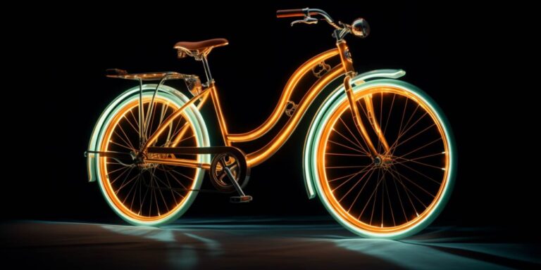 Światła w rowerze